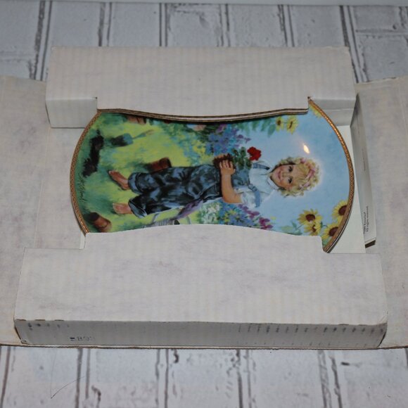 🌿 A Time to Plant · Collector Plate · 1989 - Picture 6 of 7